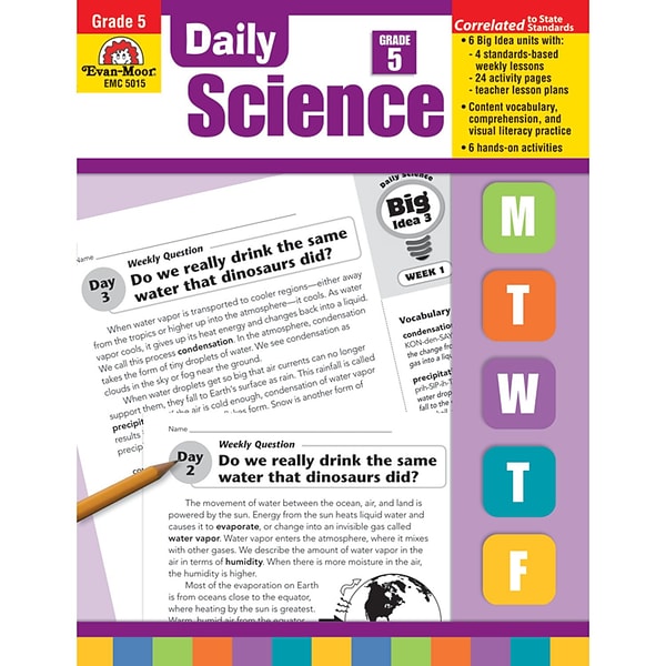 Evan-Moor® Daily Science Teachers Edition Book, Grades 5