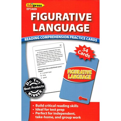 Figurative Language Cards, Reading Levels 2.0-3.5