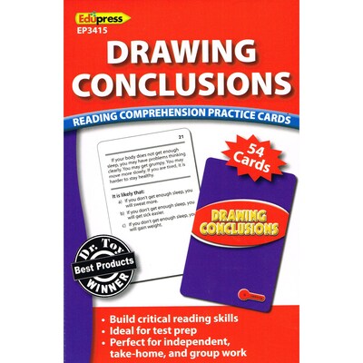 Drawing Conclusions Cards, Reading Levels 2.0-3.5
