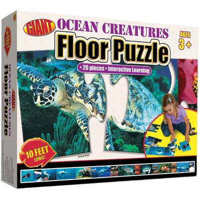 Ocean Creatures Puzzle, 96x8