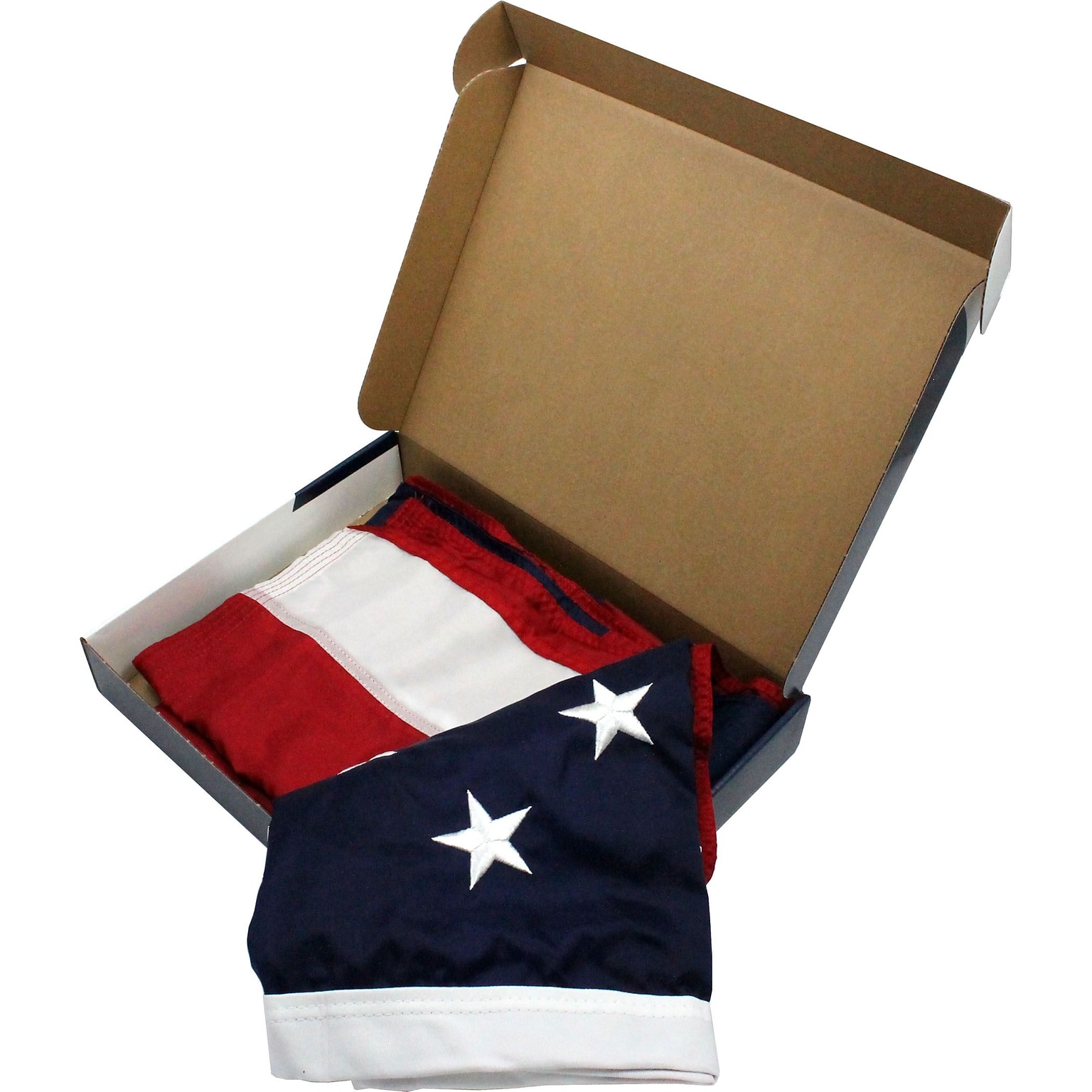 Flagzone Durawavez Nylon Outdoor U.S. Flag with Heading & Grommets, 4 x 6 (FZ-1002091)