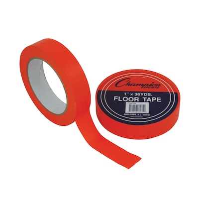 Champion Sports® Floor Tape, Orange