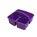 Romanoff Small Plastic Utility Caddy 9.25H x 9.25W, Purple (ROM25906)