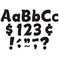 Teacher Created Resources® Black & Silver Funtastic Font 4 Ltrs Combo Pack, 208 Pcs.