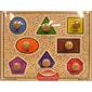 First Shapes Jumbo Knob Puzzle, 12x12", 5 pieces