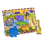 Melissa & Doug® Chunky Puzzles, Safari