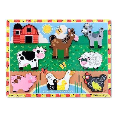 Melissa & Doug® Chunky Puzzles, Farm