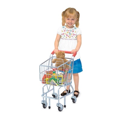 childs metal shopping cart