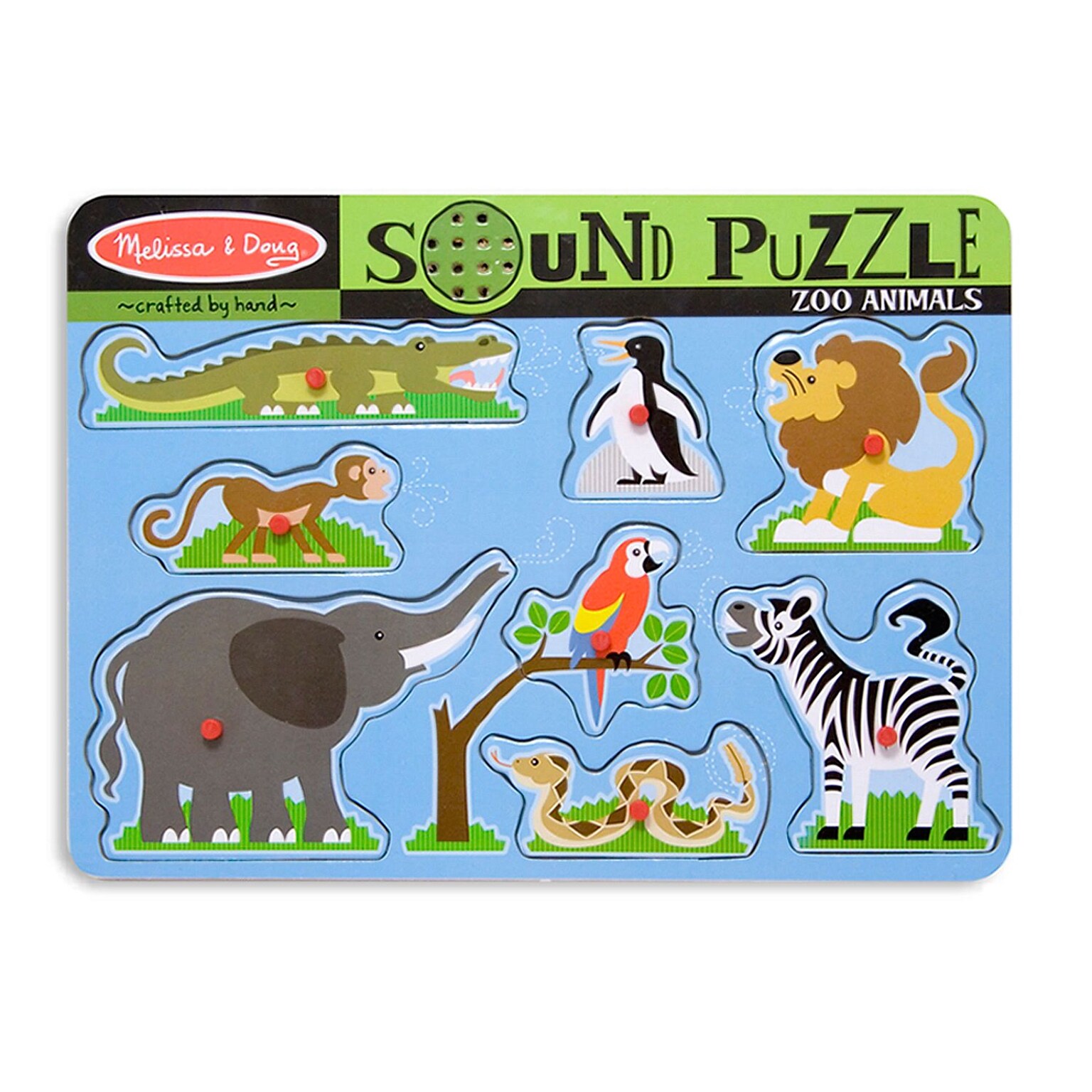 Melissa & Doug® Zoo Animals Sound Puzzle