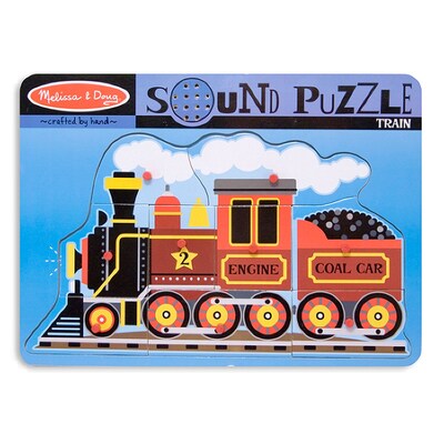 Melissa & Doug® Train Sound Puzzle