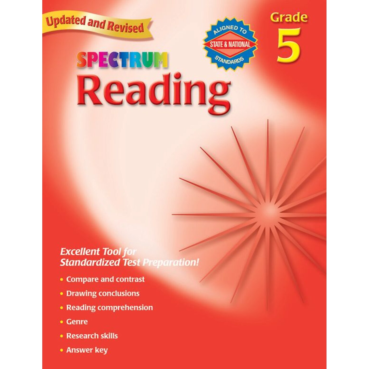 Carson Dellosa® Spectrum Reading Workbook, Grades 5