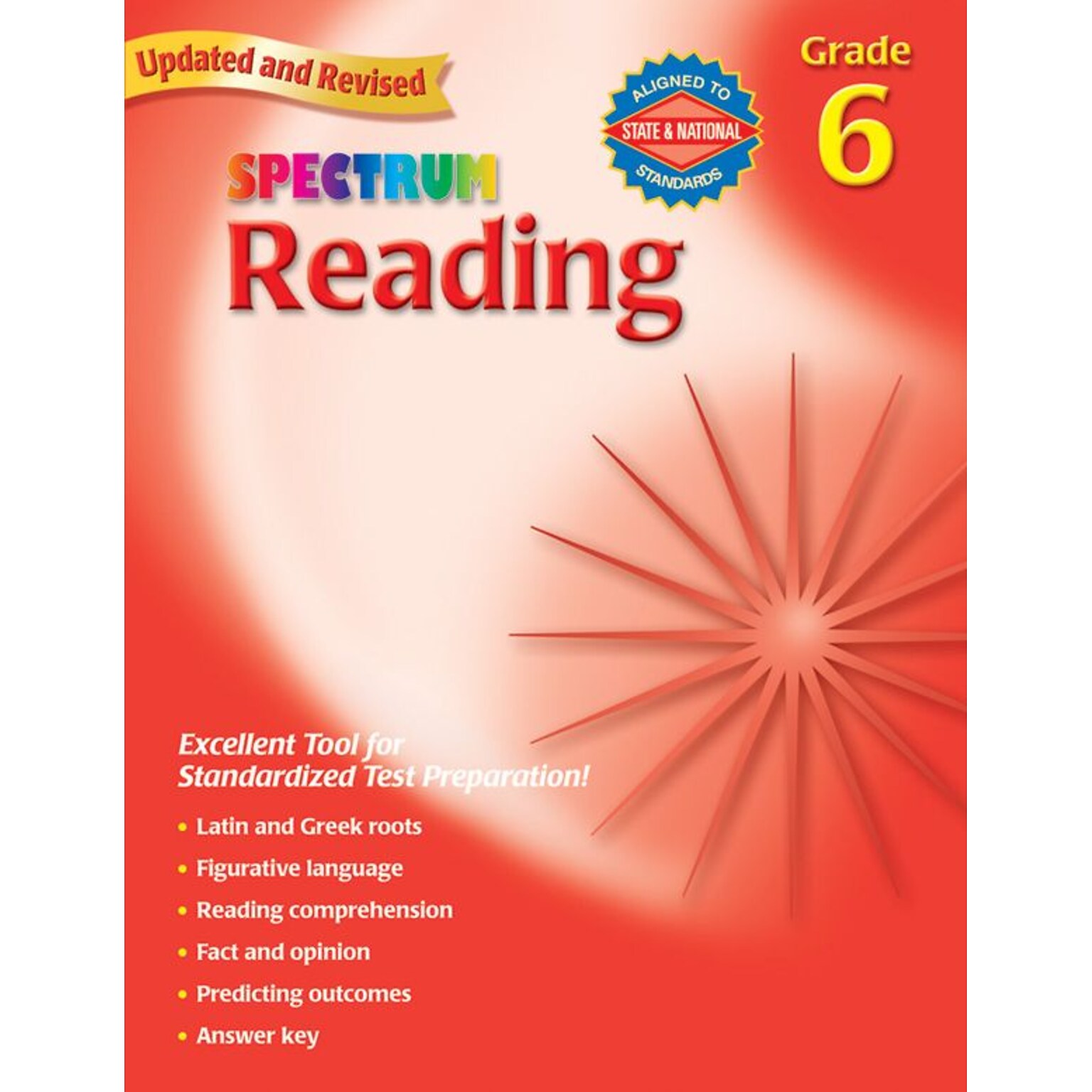 Carson Dellosa® Spectrum Reading Workbook, Grades 6