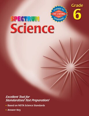 Carson Dellosa® Spectrum Science Workbook, Grades 6