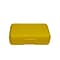 Romanoff Products 8 1/2 x 5 1/2 x 2 1/2 Pencil Box, Yellow, 12/Bd