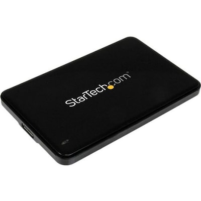 Startech Slim 2.5" SATA Hard Drive Enclosure, USB 3.0, Black (S2510BPU337)