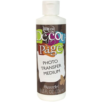 Deco Art® Americana® Decou-Page™ 8 oz. Photo Transfer Medium Bottle