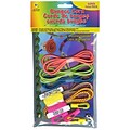 Pepperell Super Value Pack 15 Bungee Cord Kit, 12.5 x 7.6 x 1, Assorted Neon