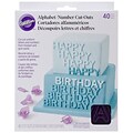 Wilton W4172589 Multicolor Alphabet and Number Cutout