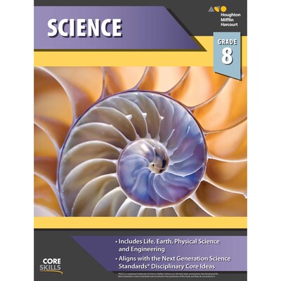 Houghton Mifflin Harcourt Steck-Vaughn Core Skills Science Workbook, Grade 8