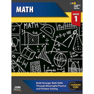 Houghton Mifflin Harcourt Core Skills Mathematics Workbook, Grade 1