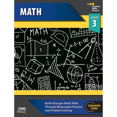 Houghton Mifflin Harcourt Core Skills Mathematics Workbook, Grade 3