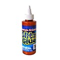 Captain Creative Glitzy 4 oz. Glitter Glue, Orange