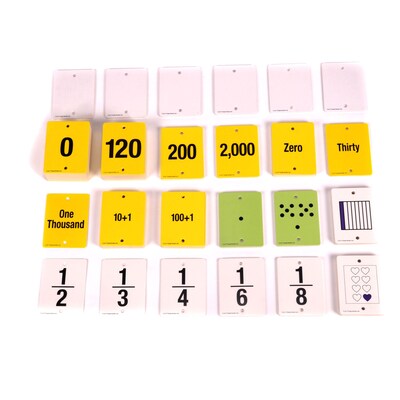 Learning Advantage™ F.U.N.™ Empty Number Line Cards, Grades 2-3
