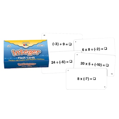 Learning Advantage™ Flash Card, Integer