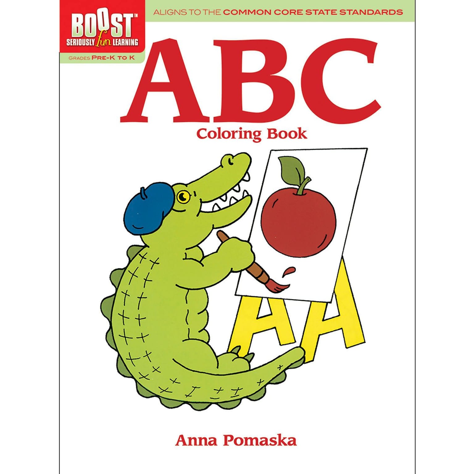 BOOST Educational Series ABC Coloring Book (DP-493962)