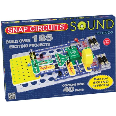 Elenco Snap Circuits® SOUND Electronics Exploration Kit (EE-SCS185)