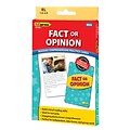 Edupress® Fact or Opinion Reading Comprehension Practice Card, Yellow