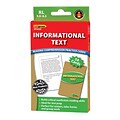 Informational Text Reading Comprehension Practice Cards, Green Level for Grades 5-7, 54 Pack (EP-3439)