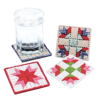 S&S® Allen Diagnostic Module Needlepoint Coaster, 15/Pack