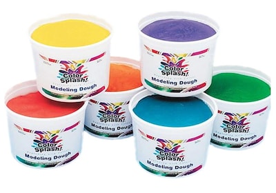 Color Splash® Modeling Dough, 6/Set