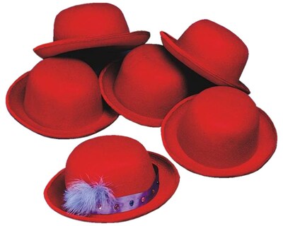 S&S Worldwide Red Hat Kit, 6/Pack