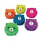 S&S Kitty Cat Puffer Balls, Assorted, 2.5, Multicolored, 6/Pack (SL5630)