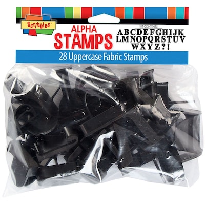 I Love To Create® Stamp Kit, Uppercase Alphabet