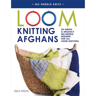 Macmillan Publishers Loom Knitting Afghans Paperback Book