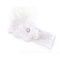 Lillian Rose™ Vintage Lace Wide Garter, White