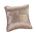 Lillian Rose™ 6 x 6 Pleated Ring Pillow, Taupe
