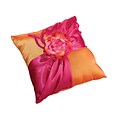 Lillian Rose™ 7 Ring Pillow, Hot Pink/Orange
