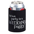 Lillian Rose™ Wedding Party Cup Cozy, Black