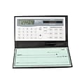 Datexx DB-403 8-Digit Checkbook Calculator, White/Gray