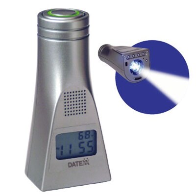 Datexx The Lighthouse LED Light With Talking Alarm Clock