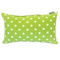 Majestic Home Goods Indoor Small Polka Dot Small Pillow; Lime