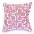 Majestic Home Goods Indoor Links Extra Large Pillow; Soft Pink