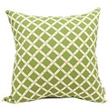 Majestic Home Goods Indoor/Outdoor Bamboo Large Pillow; Sage