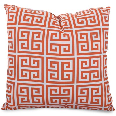 Majestic Home Goods Indoor/Outdoor Towers Extra Large Pillow; Orange
