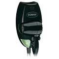 Conair® 1600 Watt Wall Mount Hair Dryer; Black