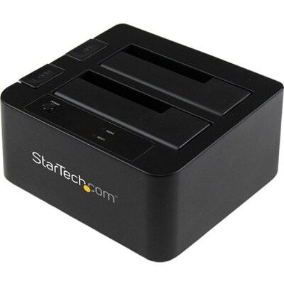 Startech SDOCK2U33EB USB 3.0/eSATA Hard Drive Docking Station W/UASP for 2.5/3.5 SATA SSD/HDD